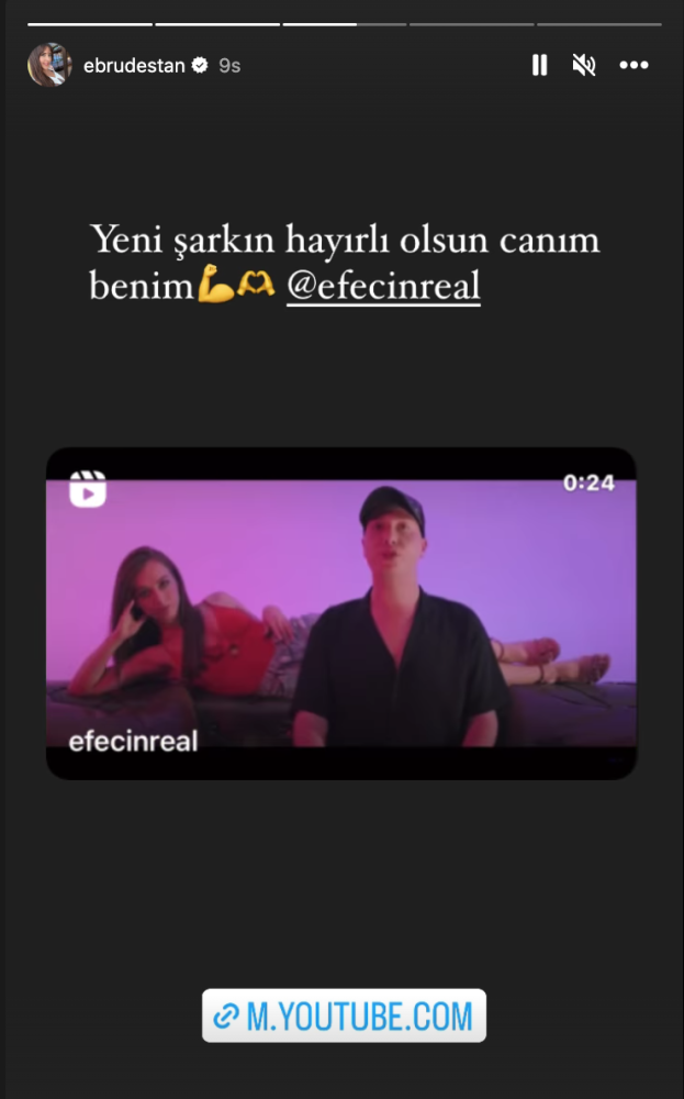 ebru destan dan efecin in sarkisina destek